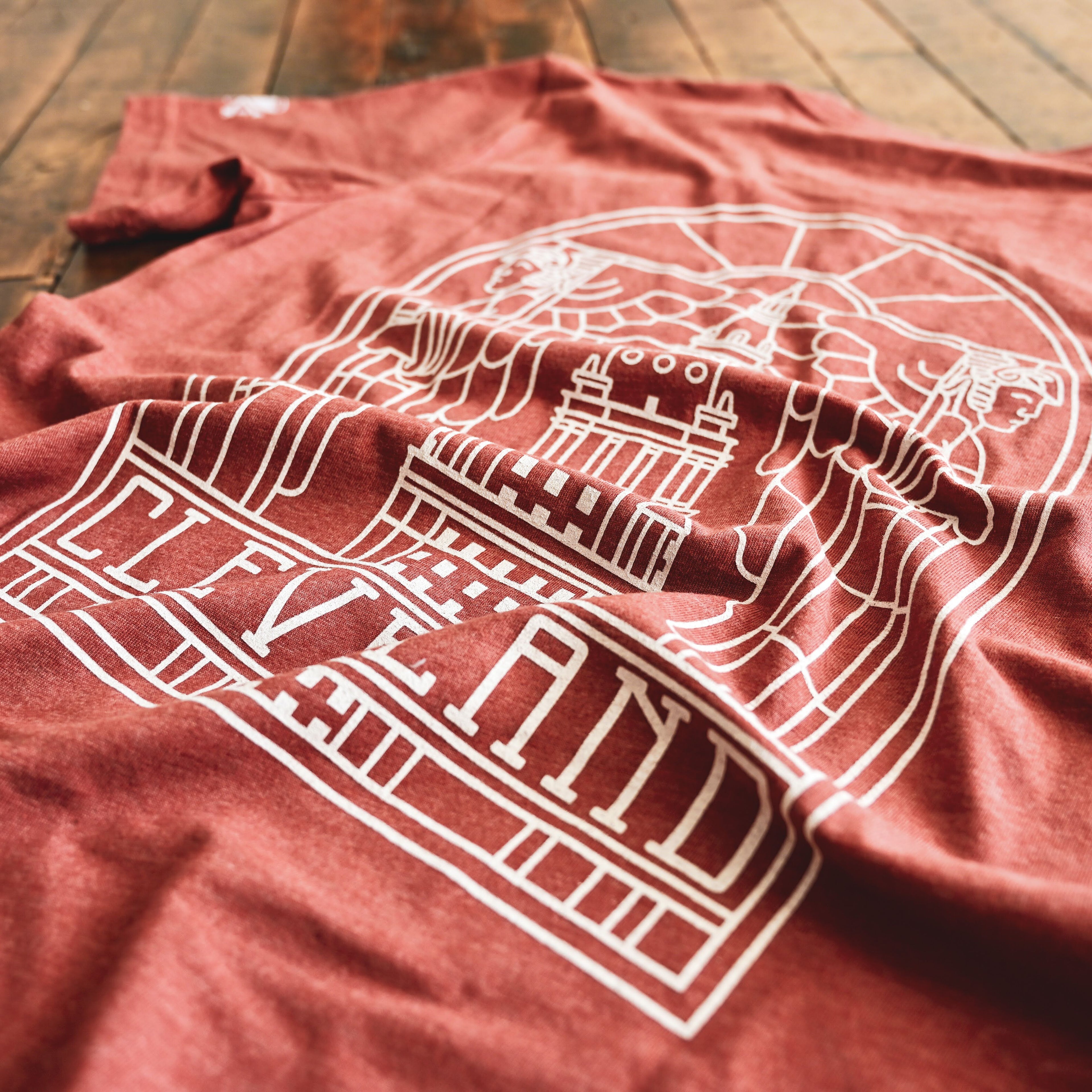 Cleveland Stained Glass - Unisex Crew T-Shirt