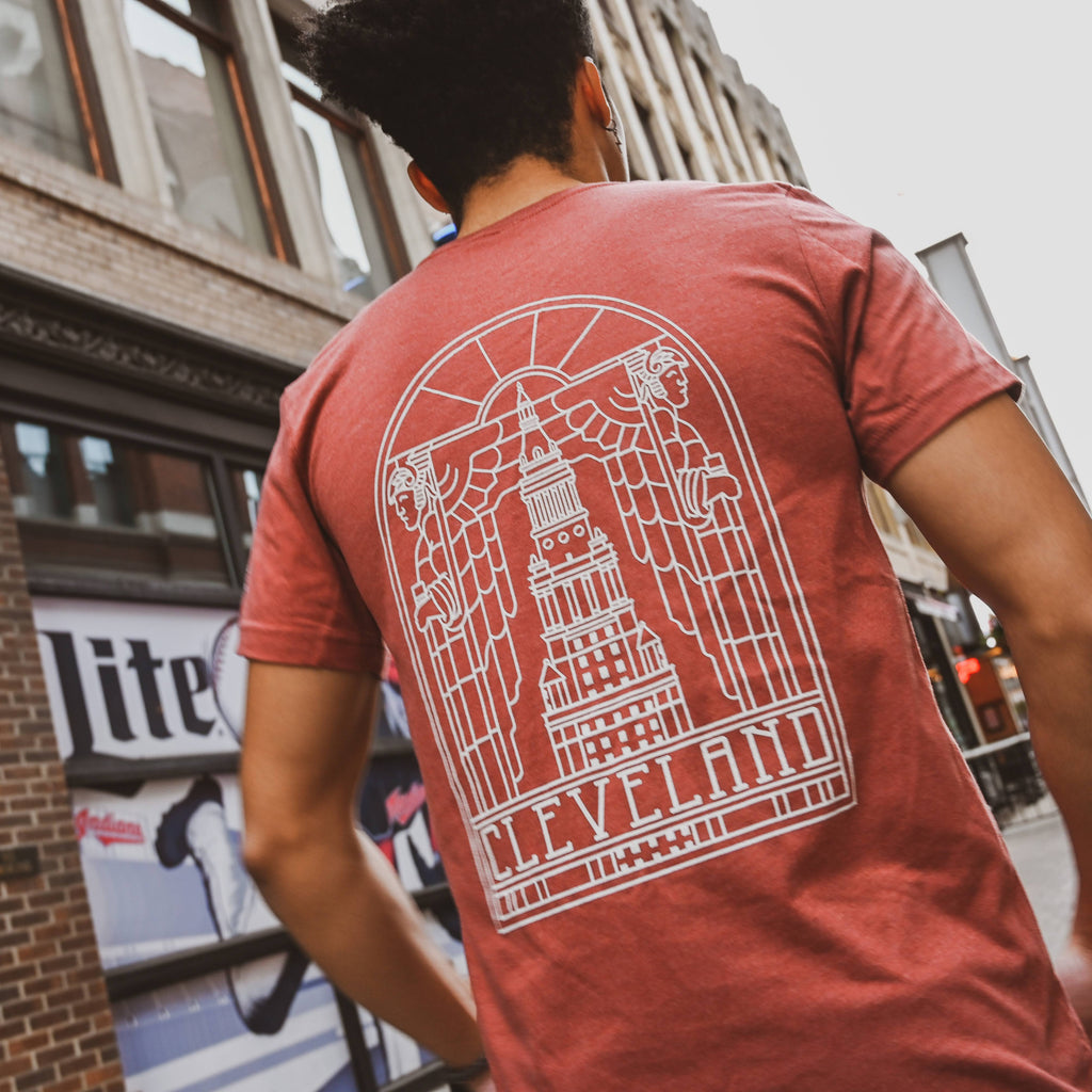 Cleveland Stained Glass - Unisex Crew T-Shirt