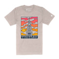 Groovy Terminal Tower - Unisex Crew T-Shirt