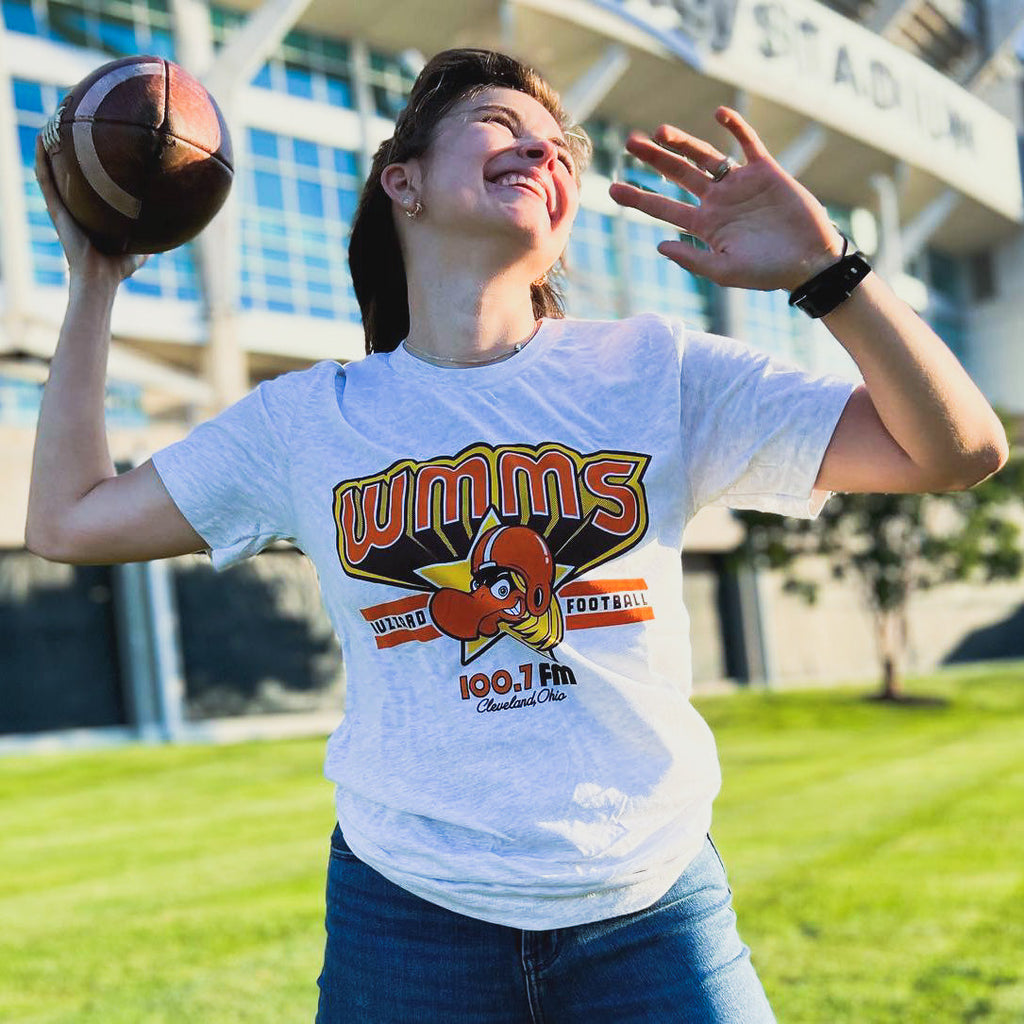 WMMS Buzzard Football - Unisex Crew T-Shirt
