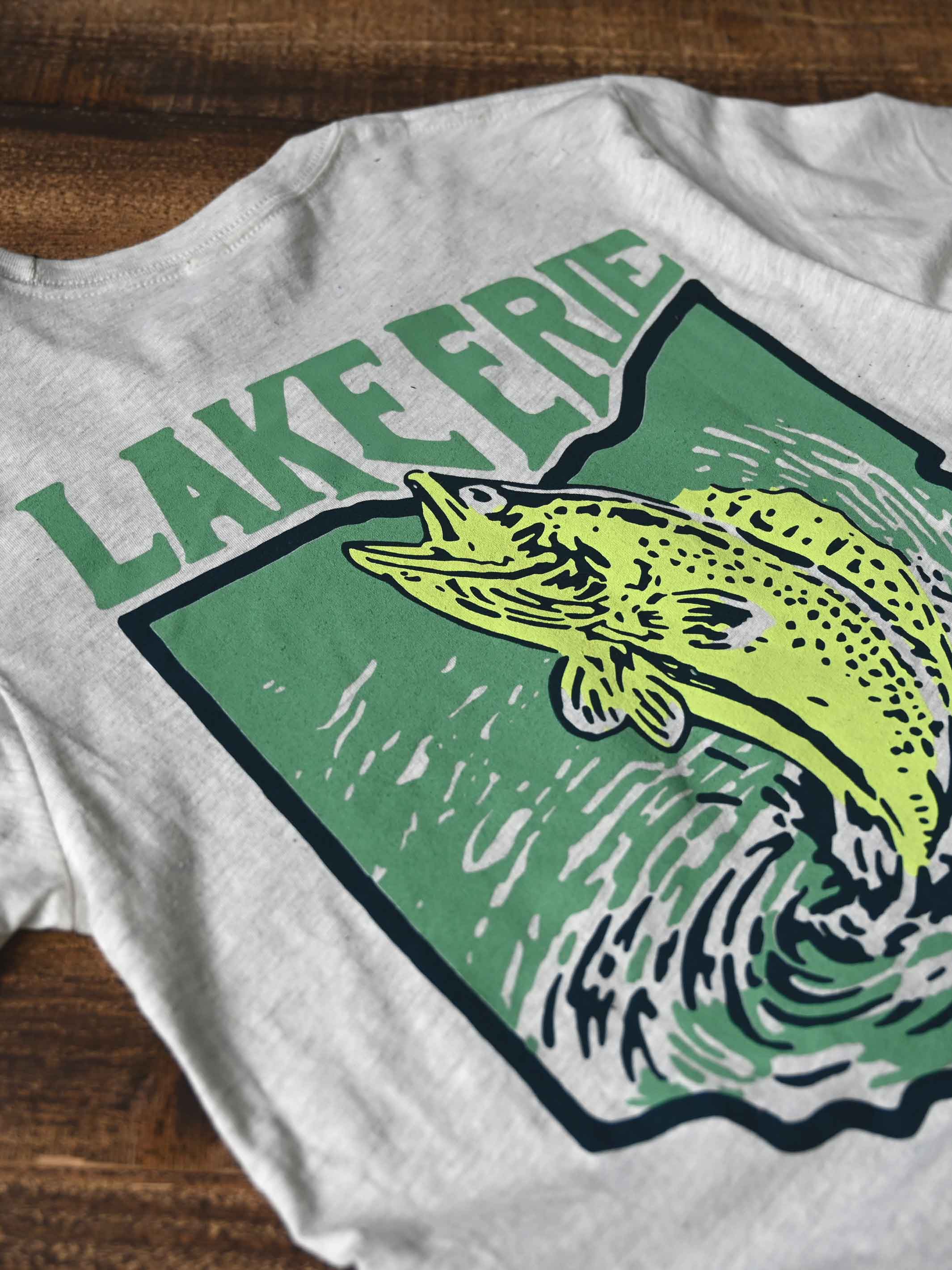 Lake Erie Fishing Club - Unisex Crew T-Shirt