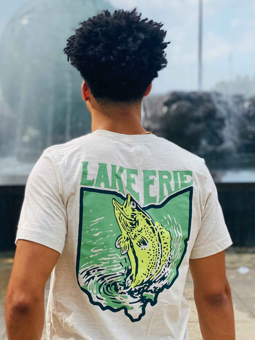 Lake Erie Fishing Club - Unisex Crew T-Shirt