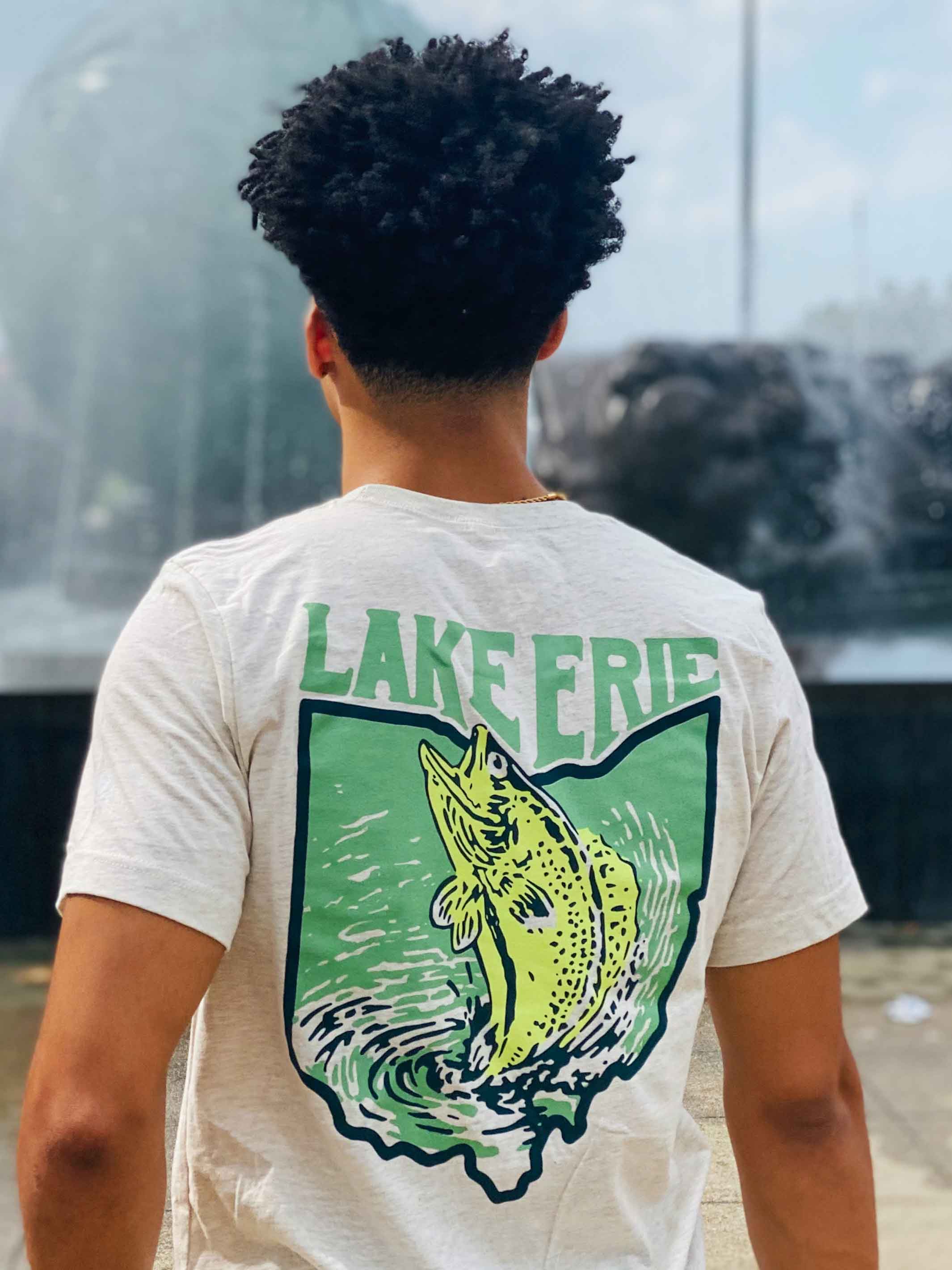 Lake Erie Fishing Club - Unisex Crew T-Shirt