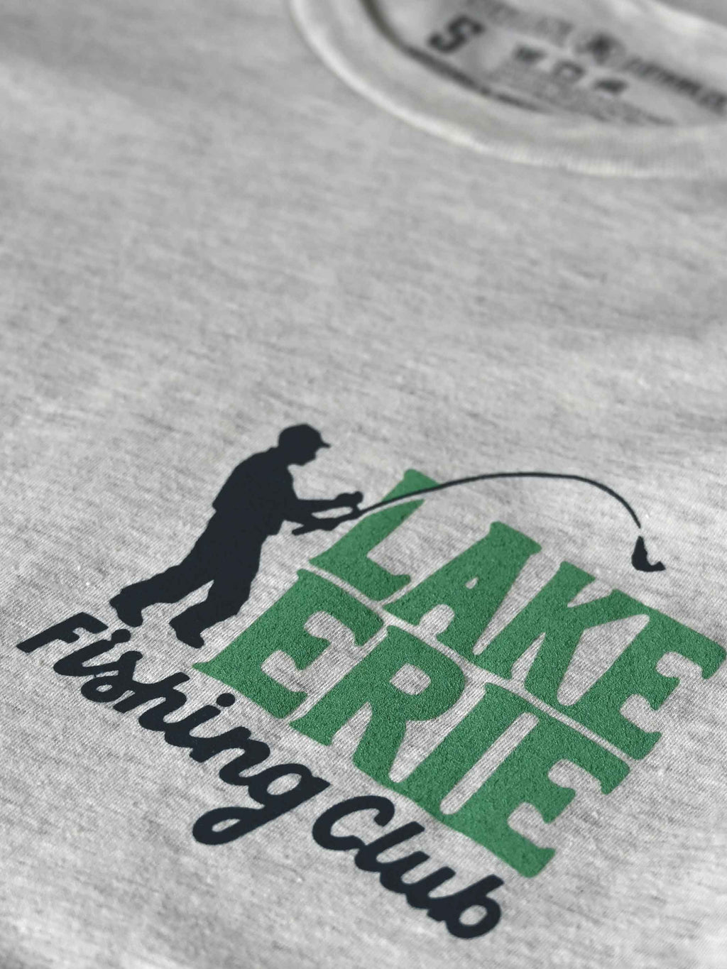Lake Erie Fishing Club - Unisex Crew T-Shirt
