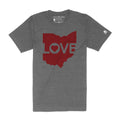 Ohio Love Logo - Unisex Crew T-Shirt