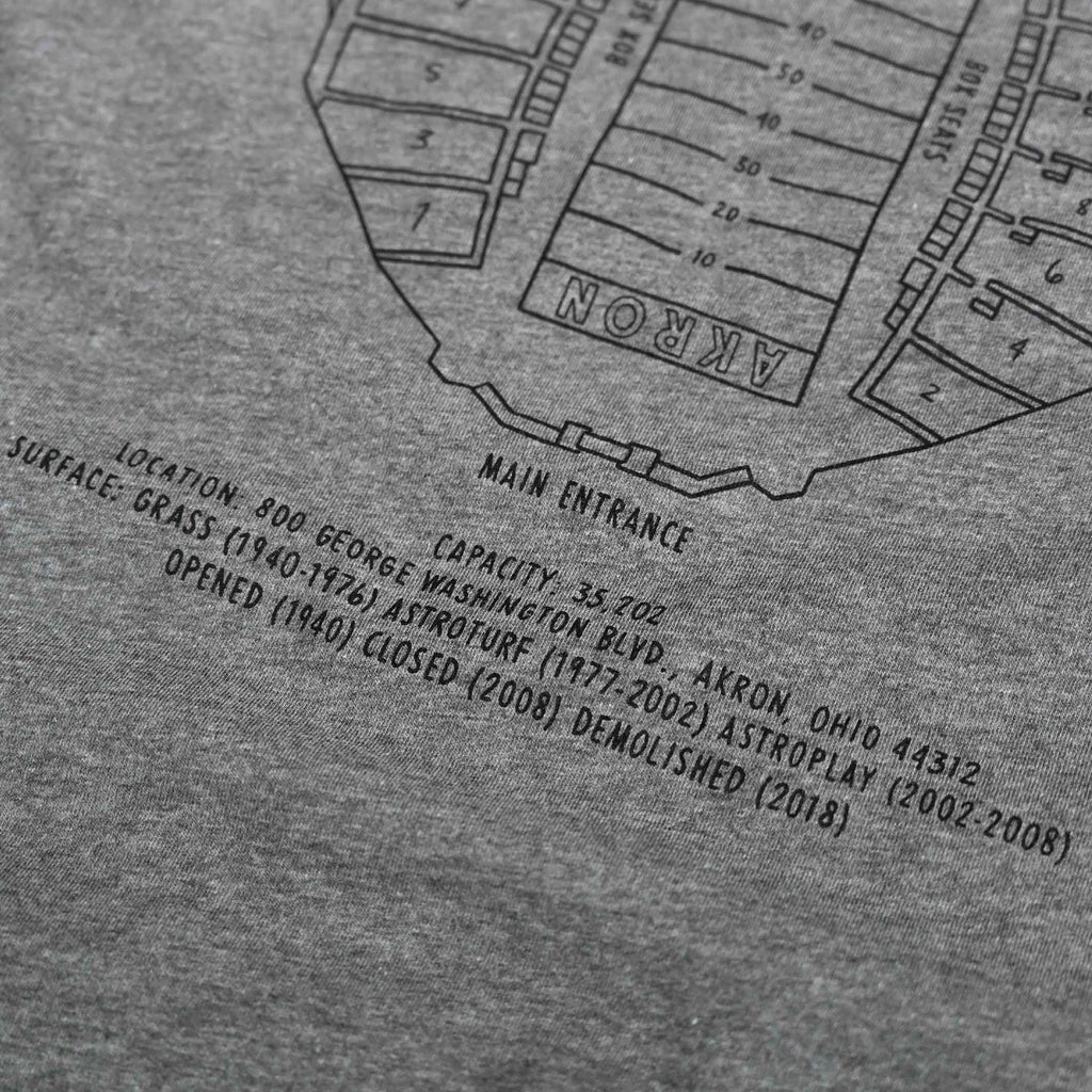 Akron Rubber Bowl - Unisex Crew T-Shirt