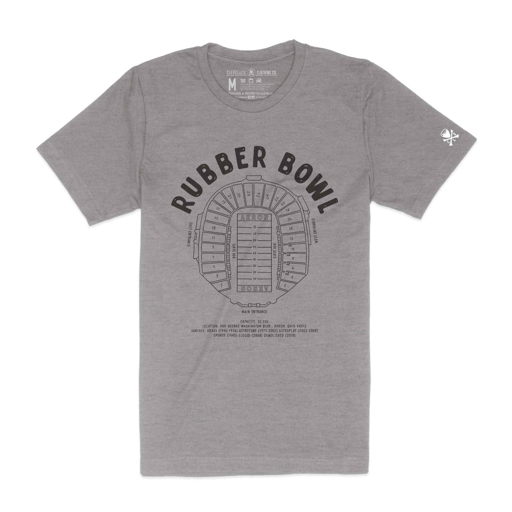 Akron Rubber Bowl - Unisex Crew T-Shirt