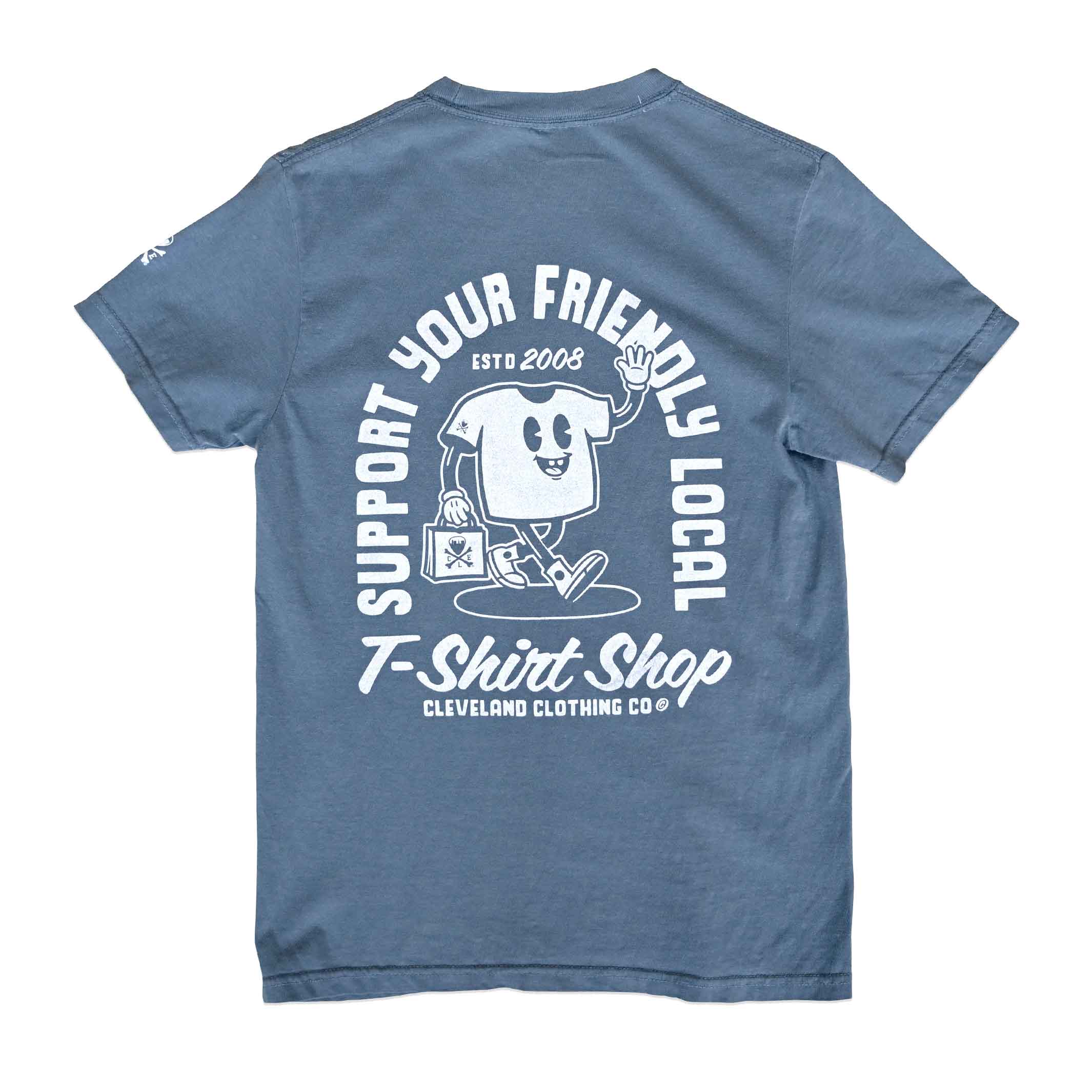 Shop Small & Support Local - Unisex Pocket T-Shirt