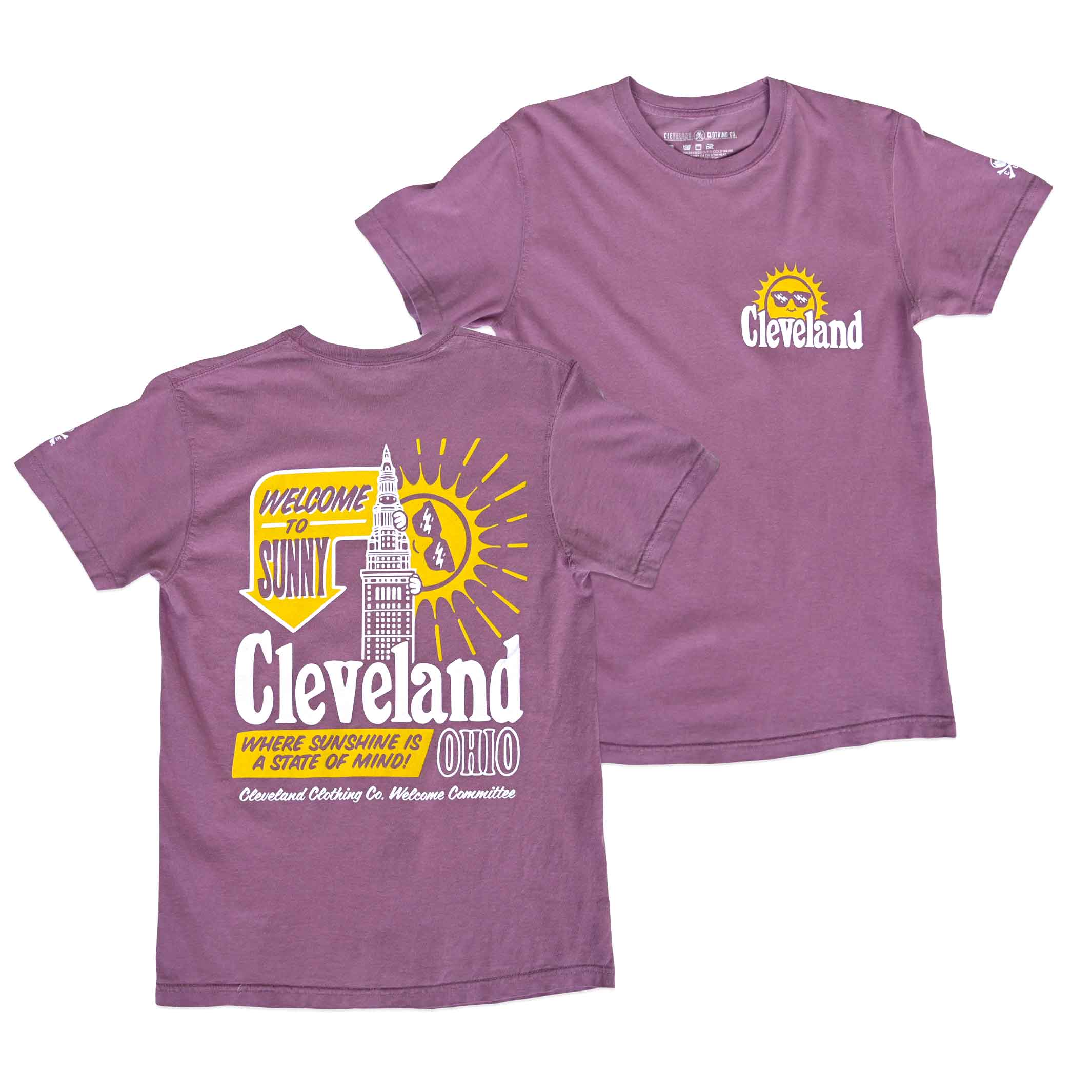 Welcome To Sunny CLE - Unisex Crew T-Shirt