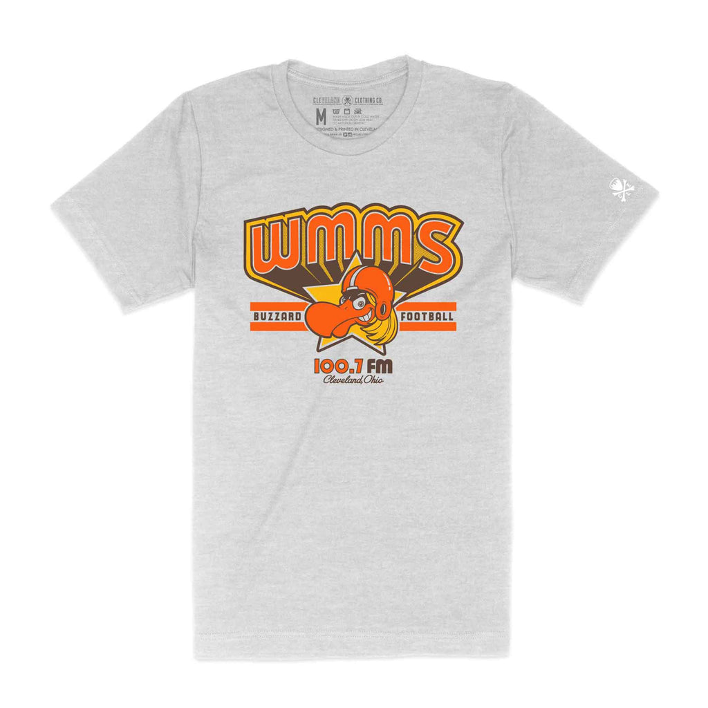 WMMS Buzzard Football - Unisex Crew T-Shirt