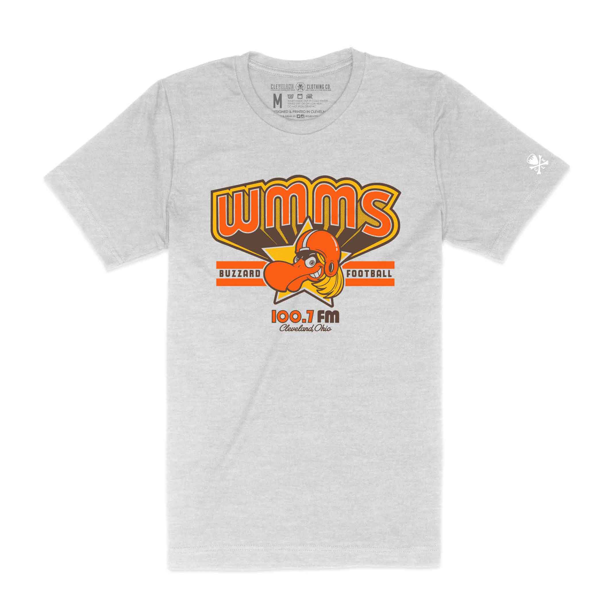 WMMS Buzzard Football - Unisex Crew T-Shirt