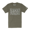 WSM Vintage Sign - Unisex Crew - Heather Olive