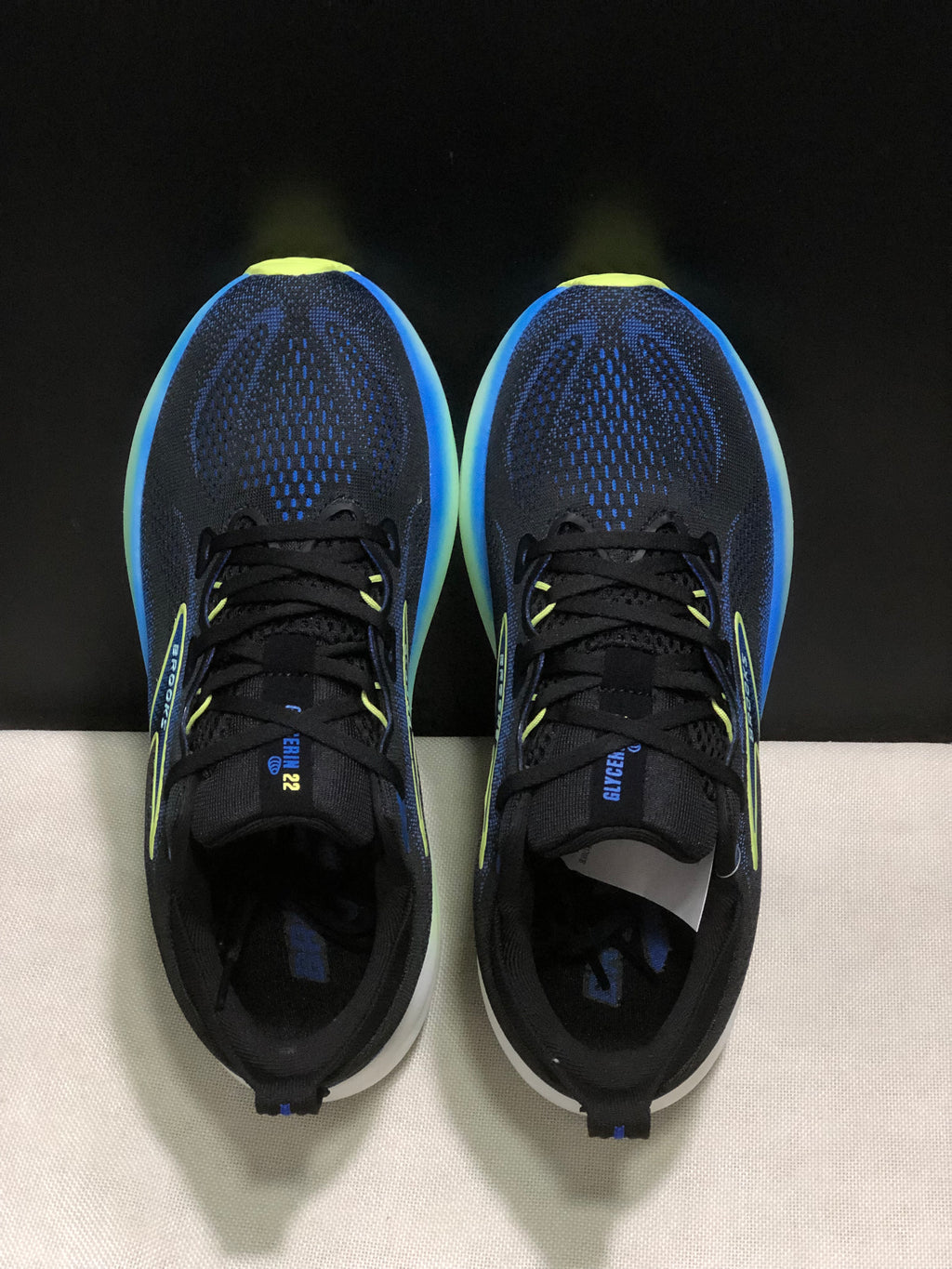 Brooks Glycerin 22 Comfortable Running Shoes Co Branded Blue