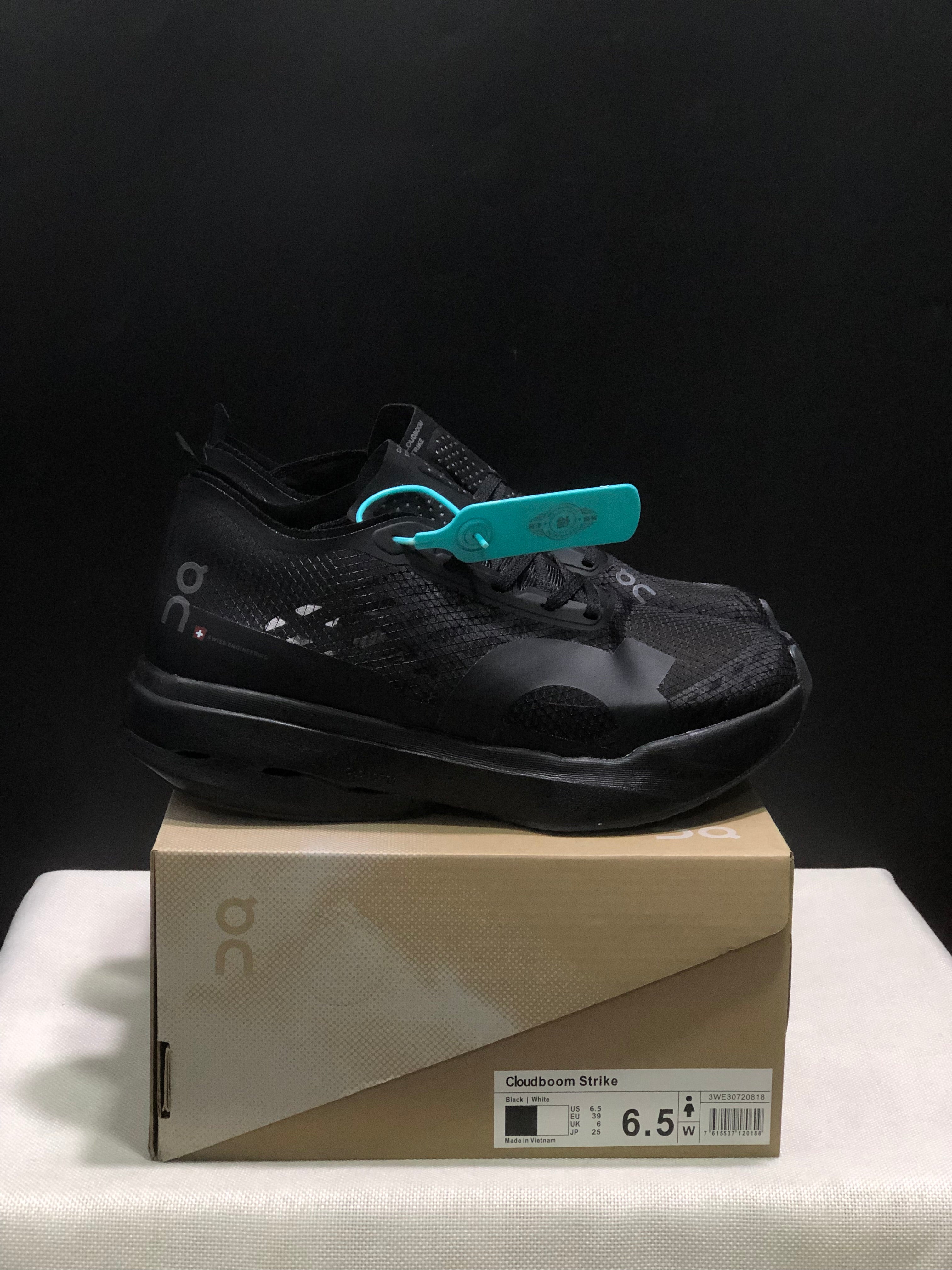 On Running Cloudspike Amplius Shock-Absorbing And Wear-Resistant Marathon Road Running Shoes Black