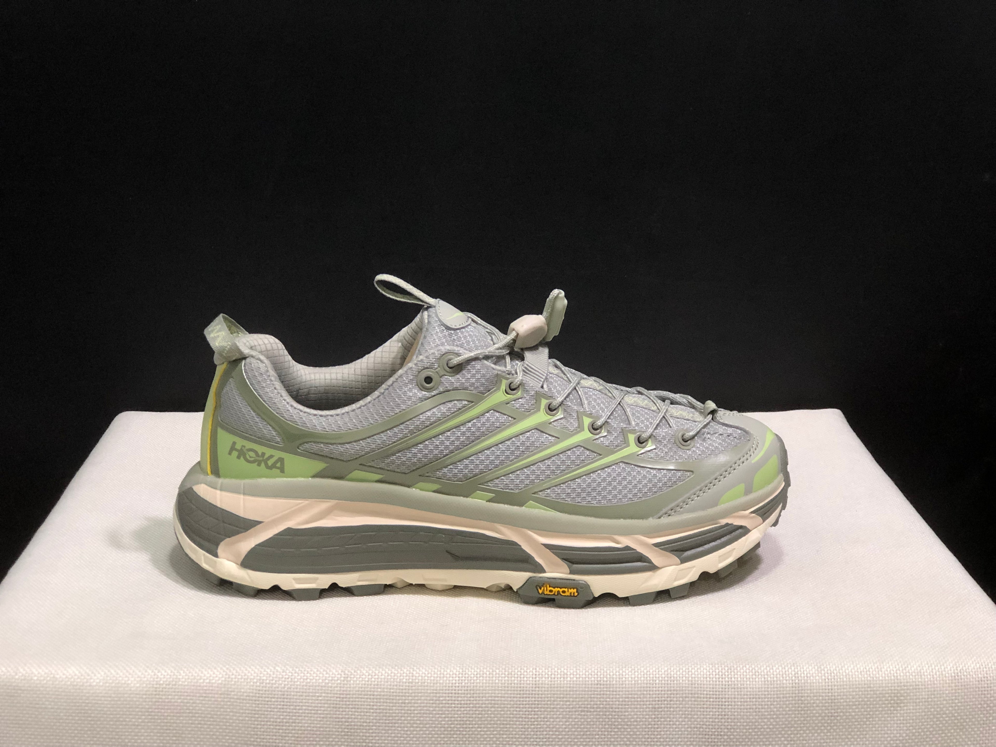 Hoka One One Mafate Three 2 Anti-slip Running Shoes Sneakers Gray