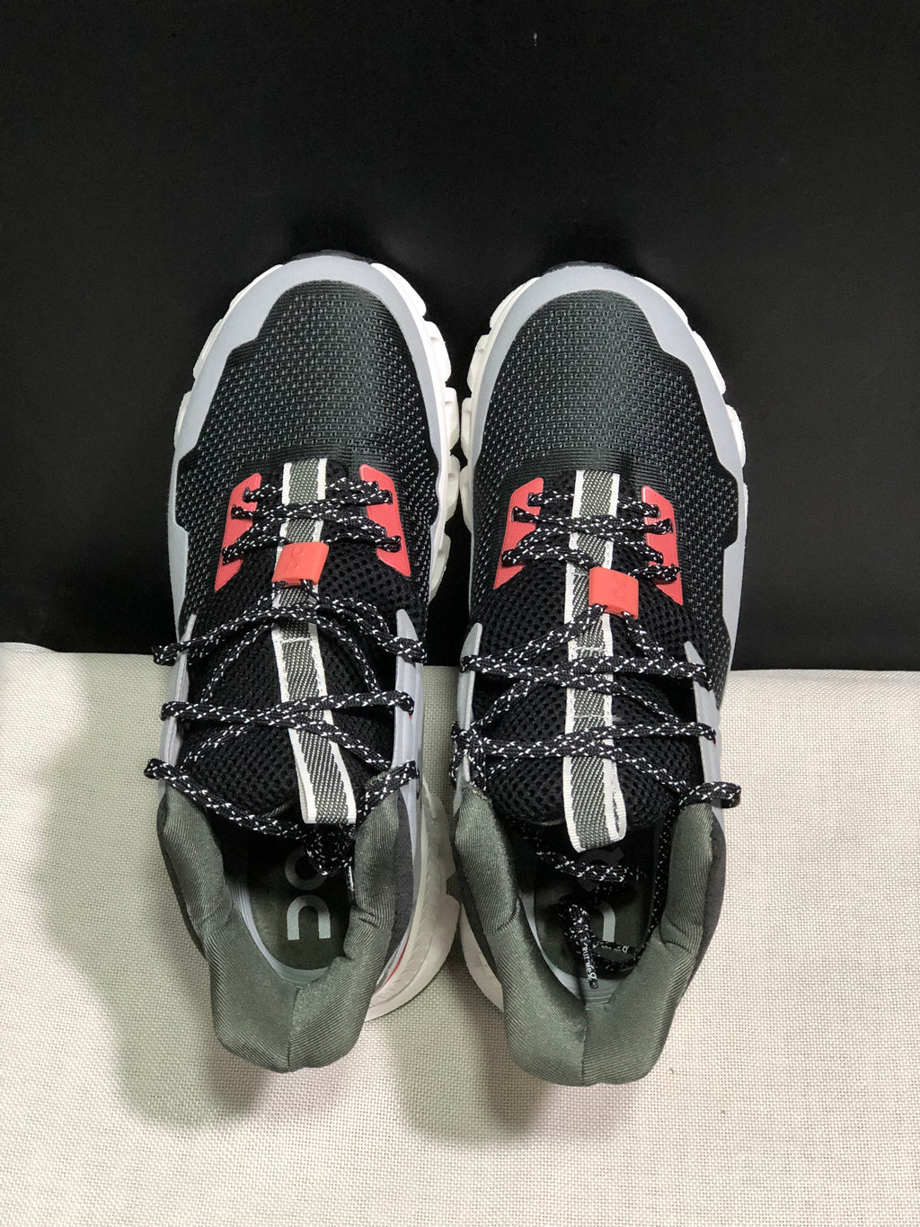On Running Cloud Hi Edge Outdoor Training Running Shoes Black/Wolf Grey