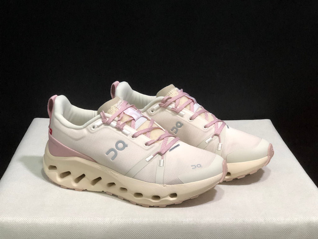 On Running Cloudsurfer 2 Comfortable Running Shoes Beige/Pink