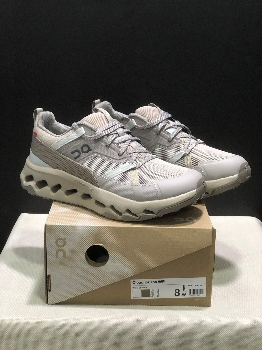 On Running Cloudhorizon Comfortable Hiking Shoes White/Light Brown