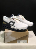 On Running Cloudmonster 2 Shock-Absorbing And Breathable Running Shoes White/Midnight