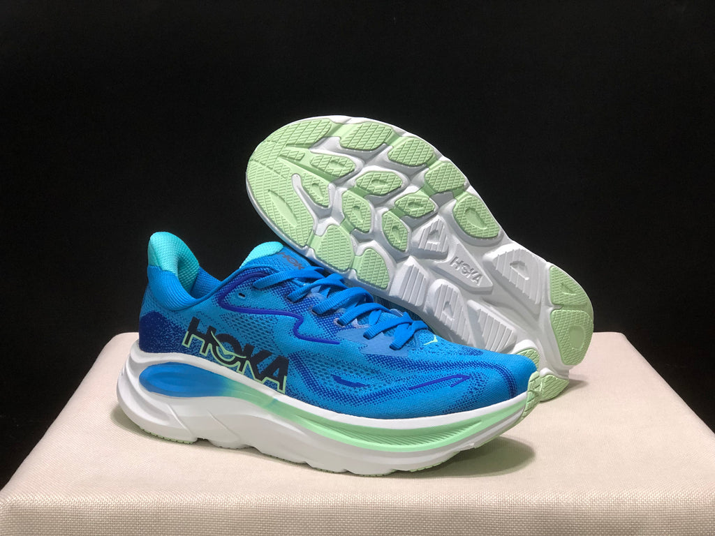 Hoka One One Clifton 10 Fashion Shoes Sneakers Blue