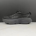 Hoka One One Bondi 8 Black Breathable Low-top Running Shoes Sneakers