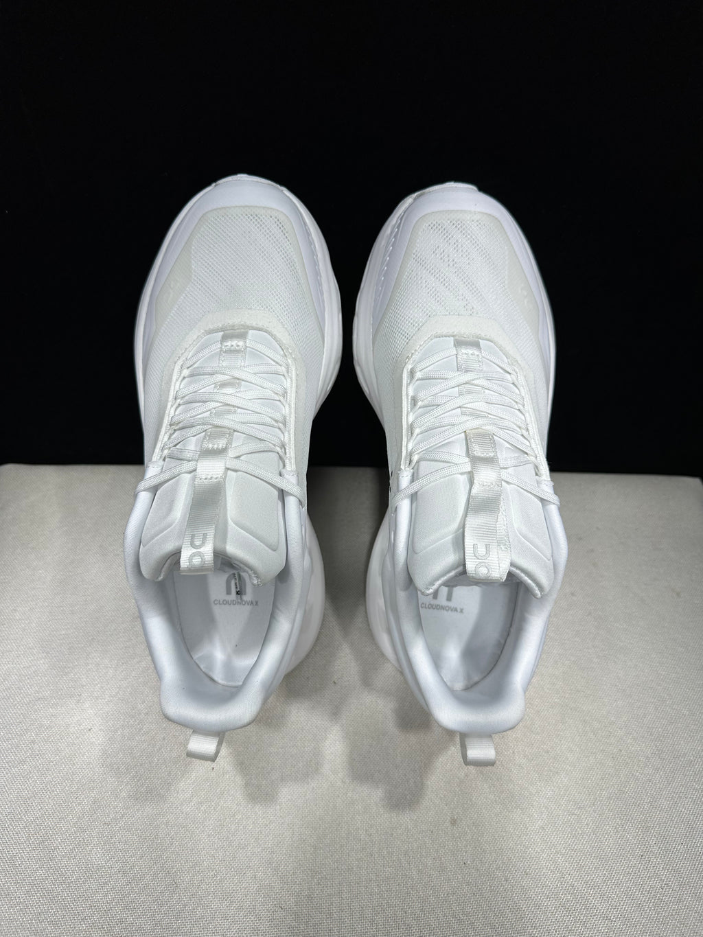 On Running Cloudnova X Comfortable Anti-Slip White Running Shoes