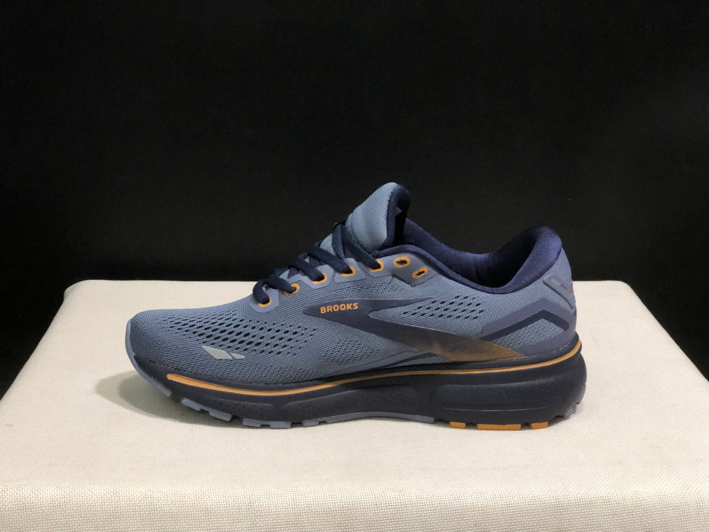 Brooks Ghost 15 Shock-absorbing Wear-resistant Low-top Running Shoes Deep Blue