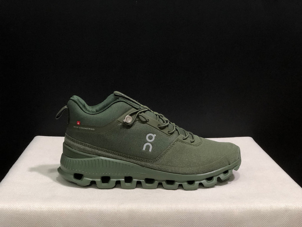 On Running Cloud Hi Edge Outdoor Training Running Shoes Forest Green