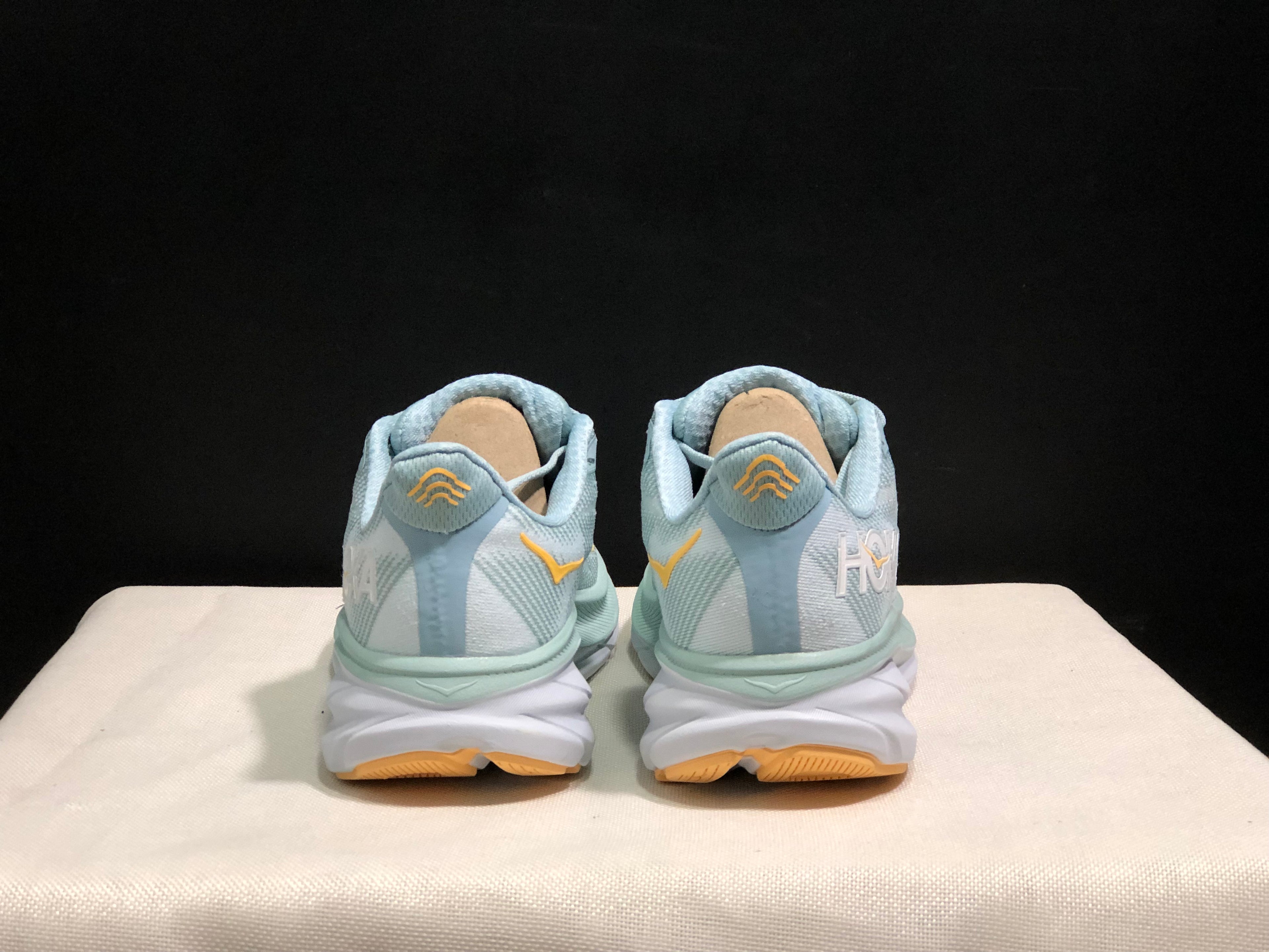 Hoka One One Clifton 9 Running Shoes Athletic Shoes Sneakers Light Blue