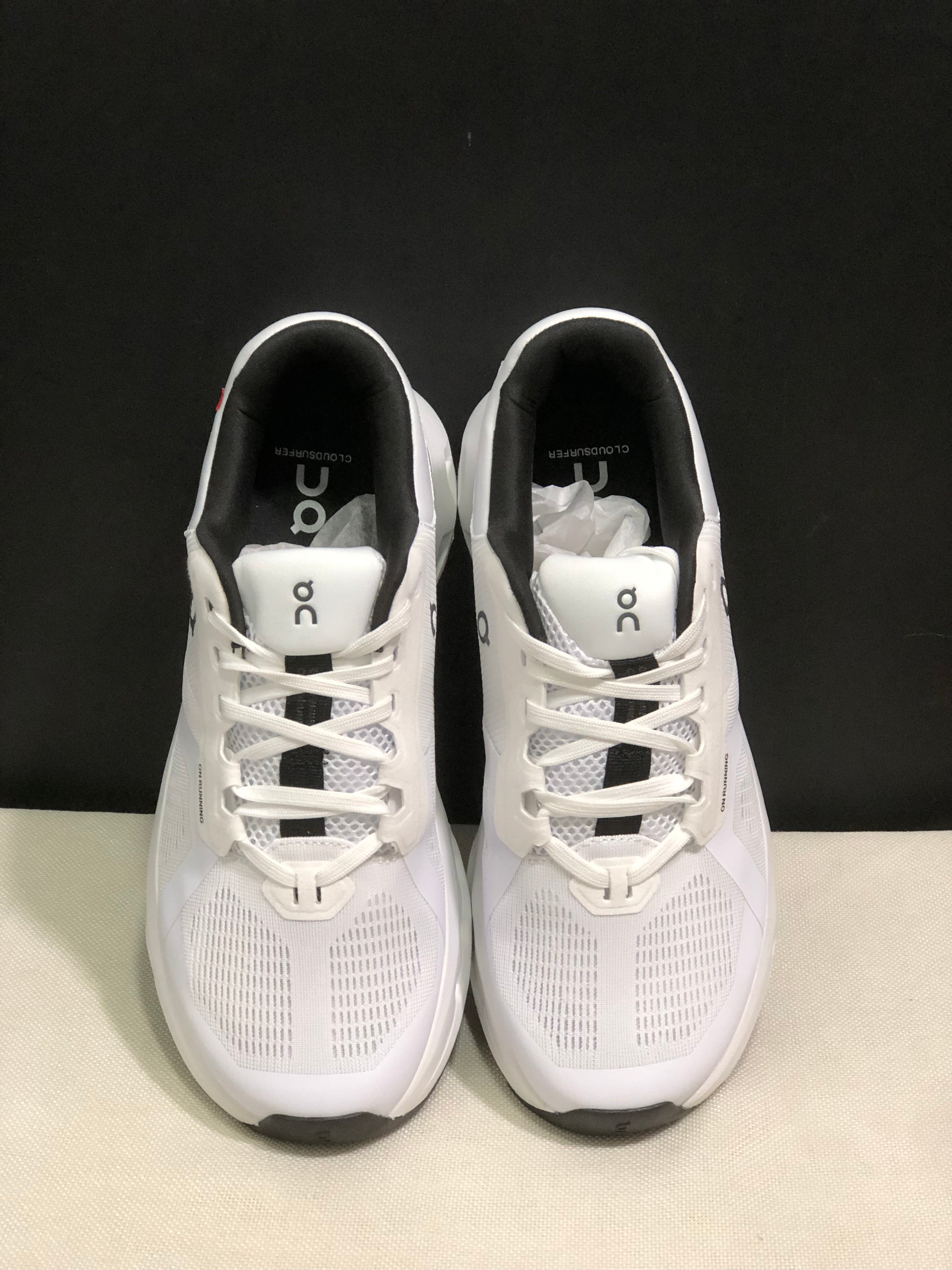 On Running Cloudrunner 2 Mesh Breathable Running Shoes White/Black