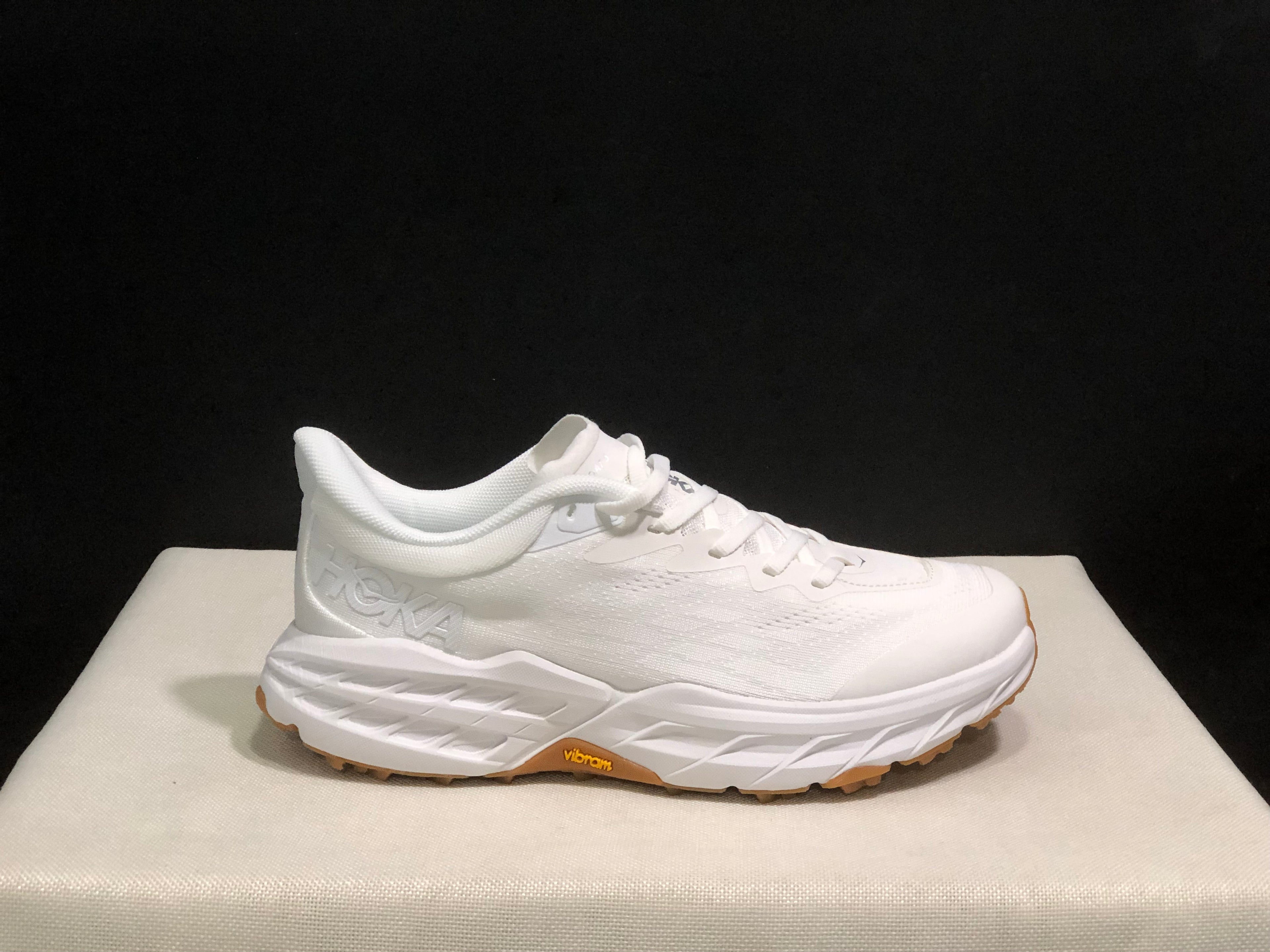 Hoka One One Speedgoat 5 White Trail Running Shoes Sneakers