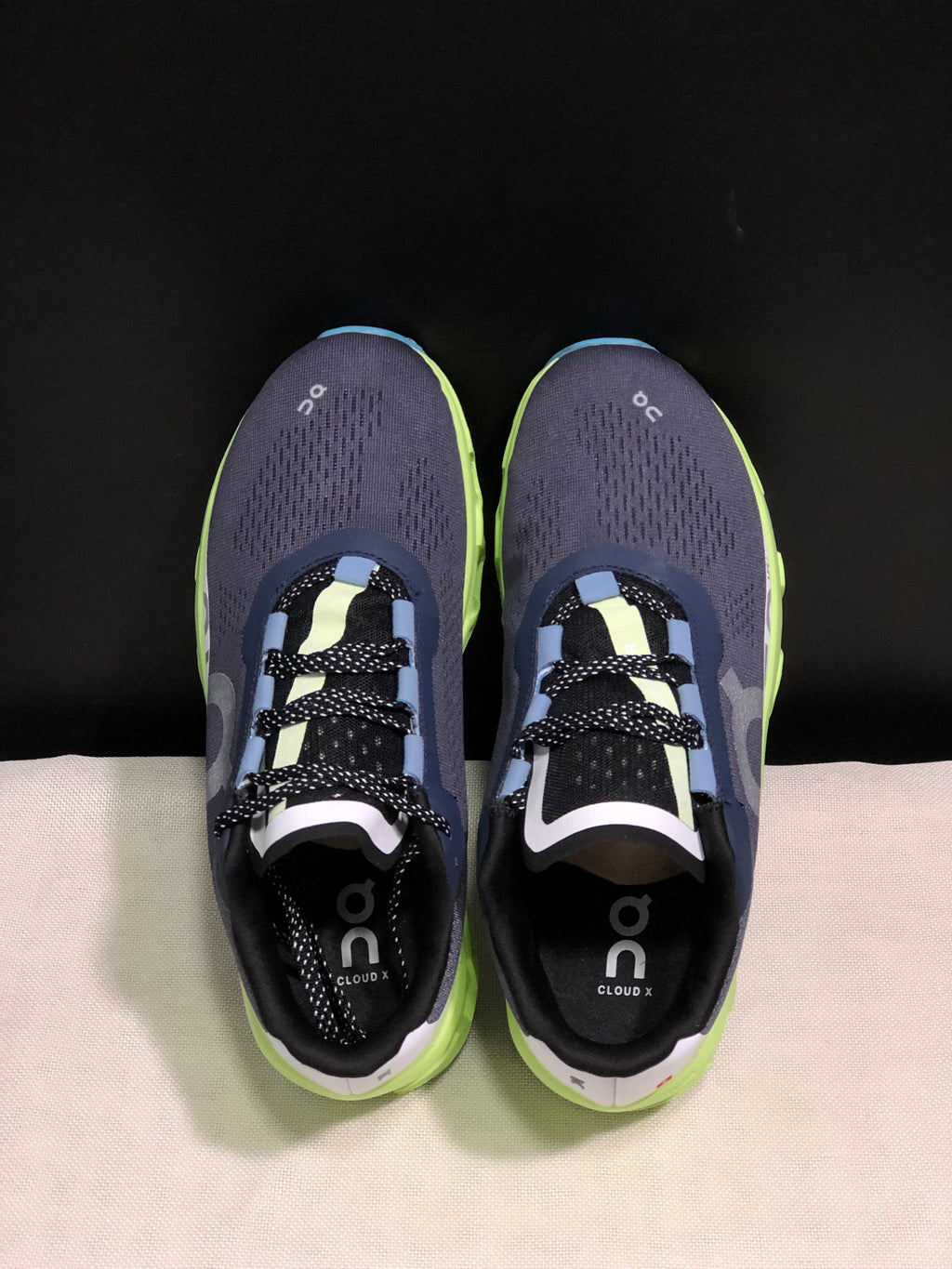 On Running Cloudmonster Anti-Slip Running Shoes Dark Blue/Green