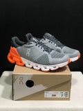 On Running Cloudflyer Shock-Absorbing Running Shoes Grey/Orange