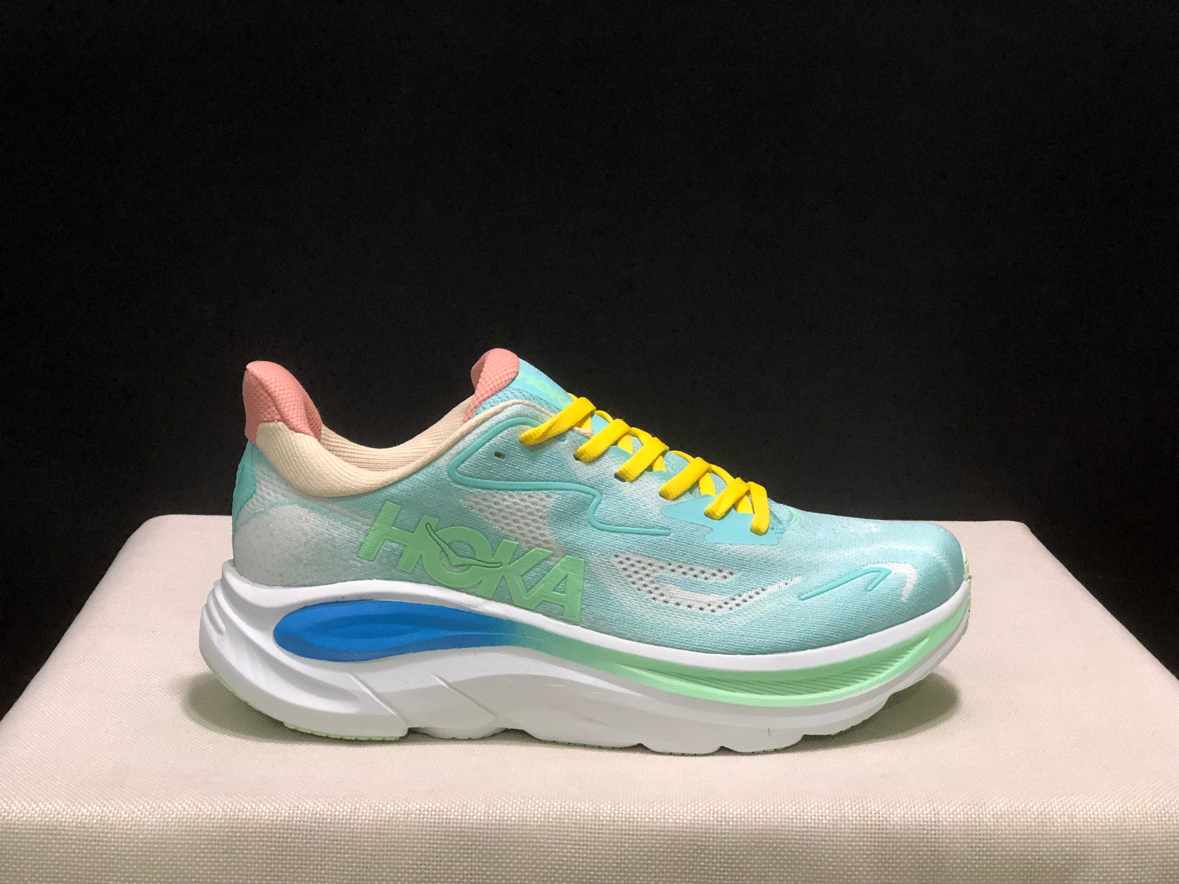 Hoka One One Clifton 10 Fashion Shoes Sneakers Light Blue