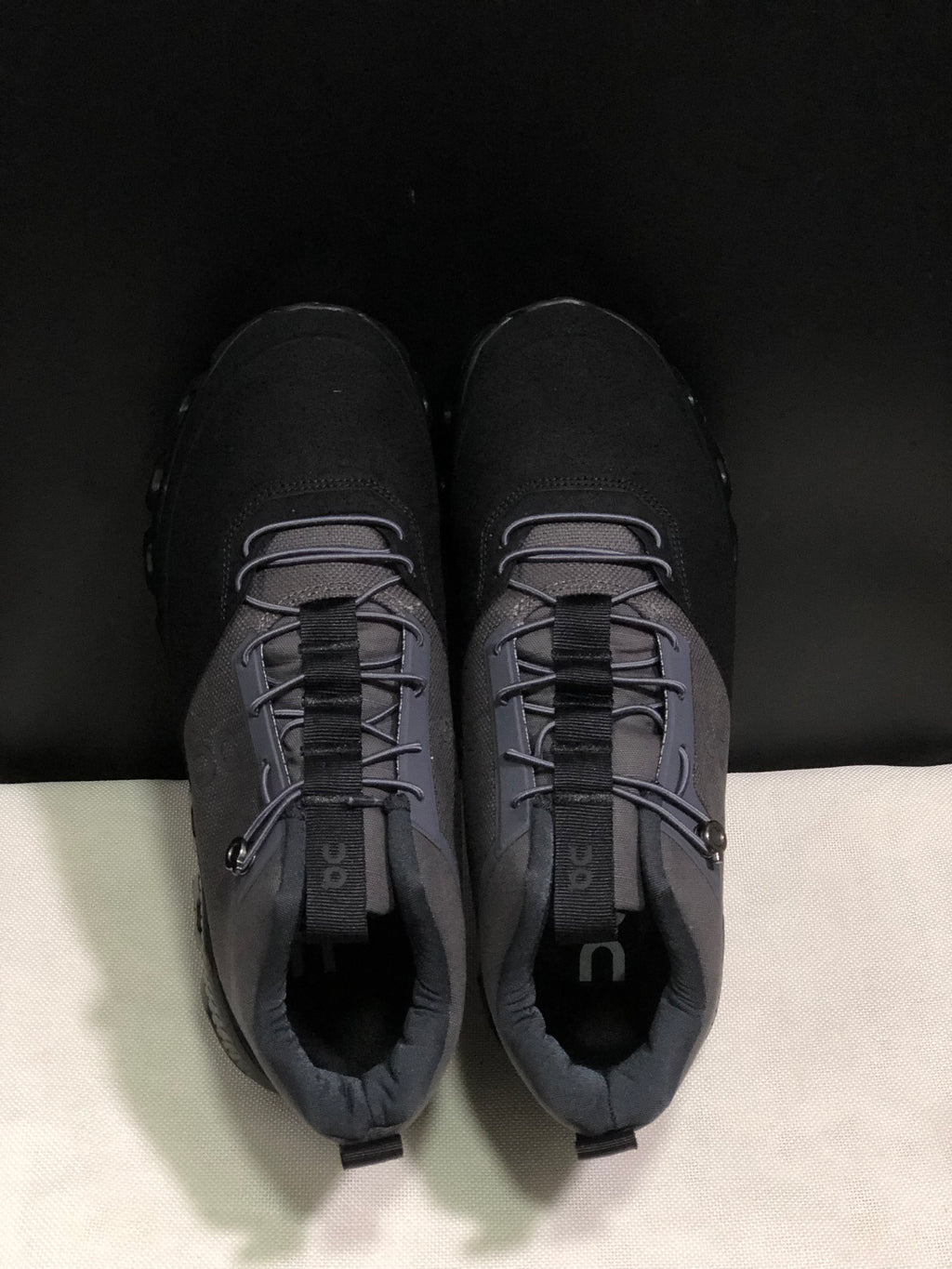 On Running Cloud Hi Edge Outdoor Training Running Shoes Dark Grey/Black