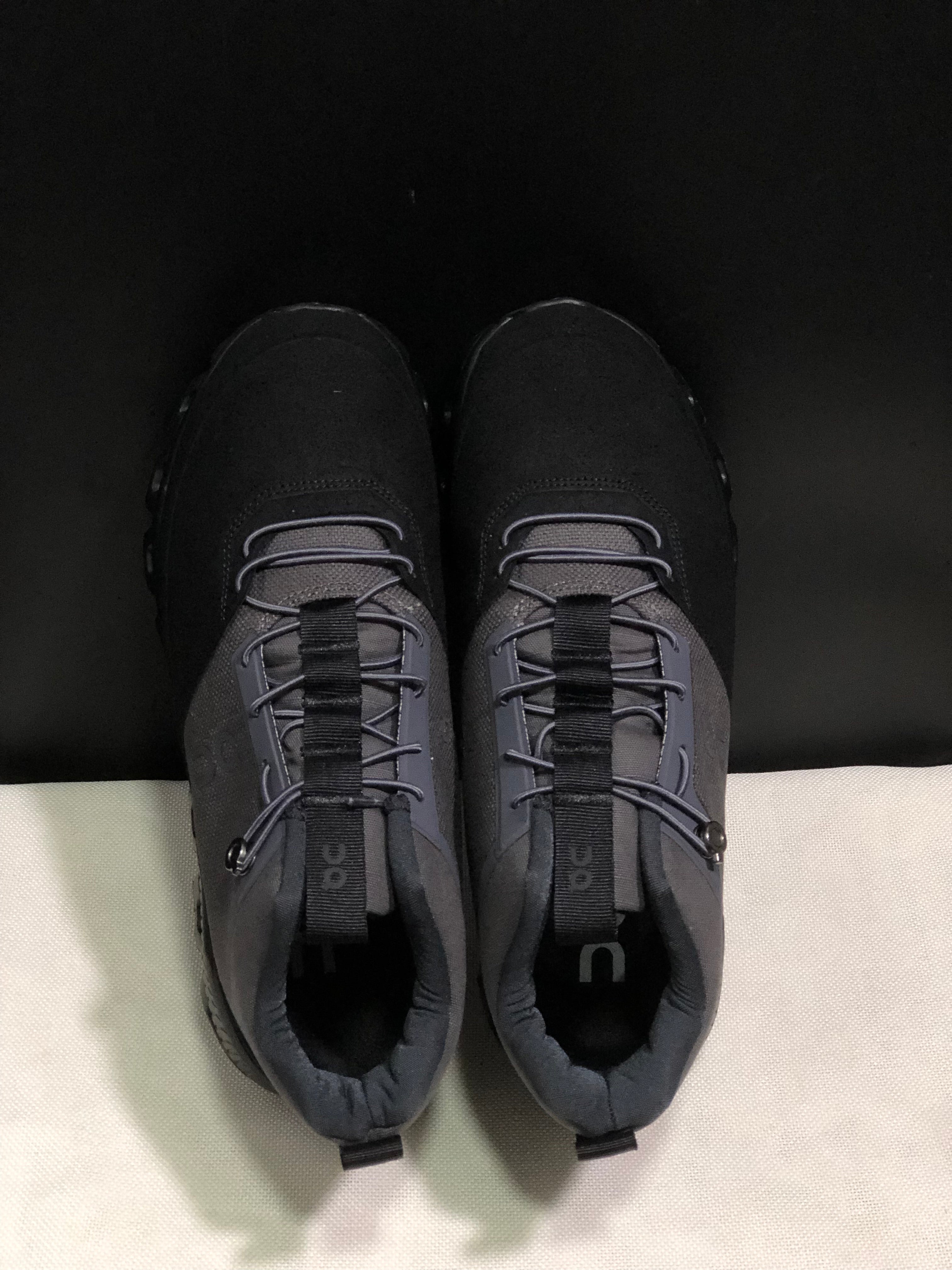 On Running Cloud Hi Edge Outdoor Training Running Shoes Dark Grey/Black