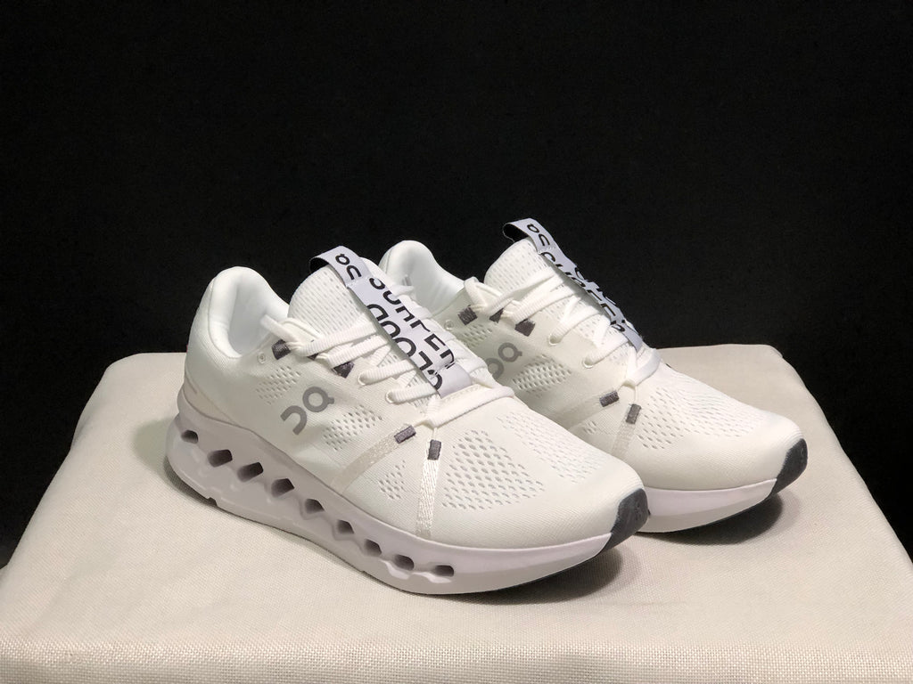 On Running Cloudsurfer Training Anti-Slip Running Shoes White