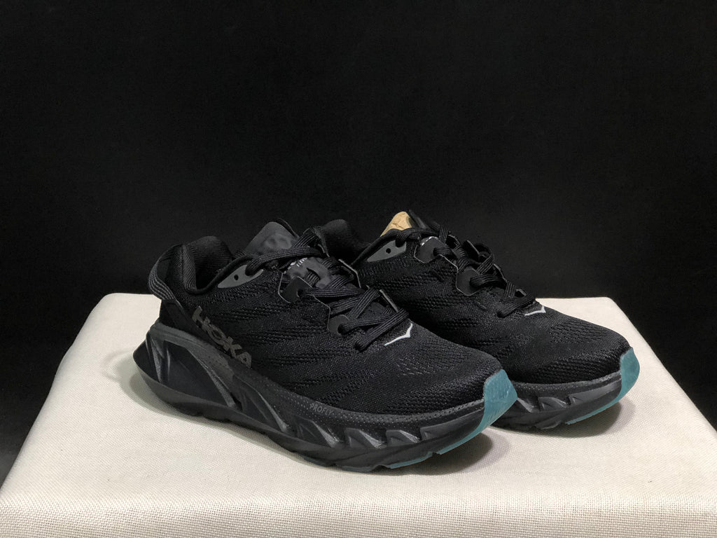 Hoka One One Elevon 2 Anti-slip Wear-resistant Running Shoes Sneakers Black