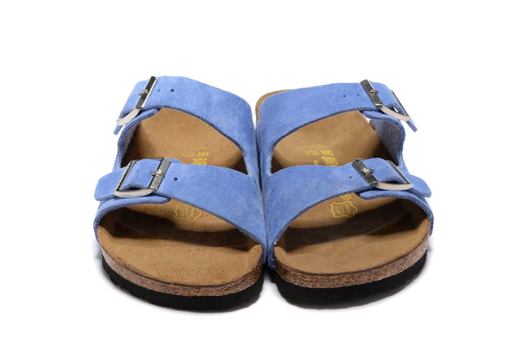 Birkenstock Arizona Two Buckle Suede Leather Sandal