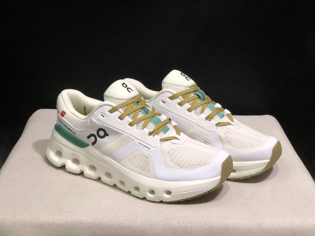 On Running Cloudrunner 2 Mesh Breathable Beige Running Shoes