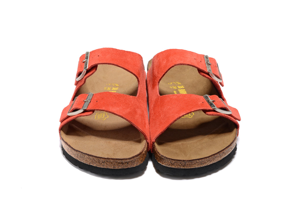 Birkenstock Arizona Two Buckle Suede Leather Sandal