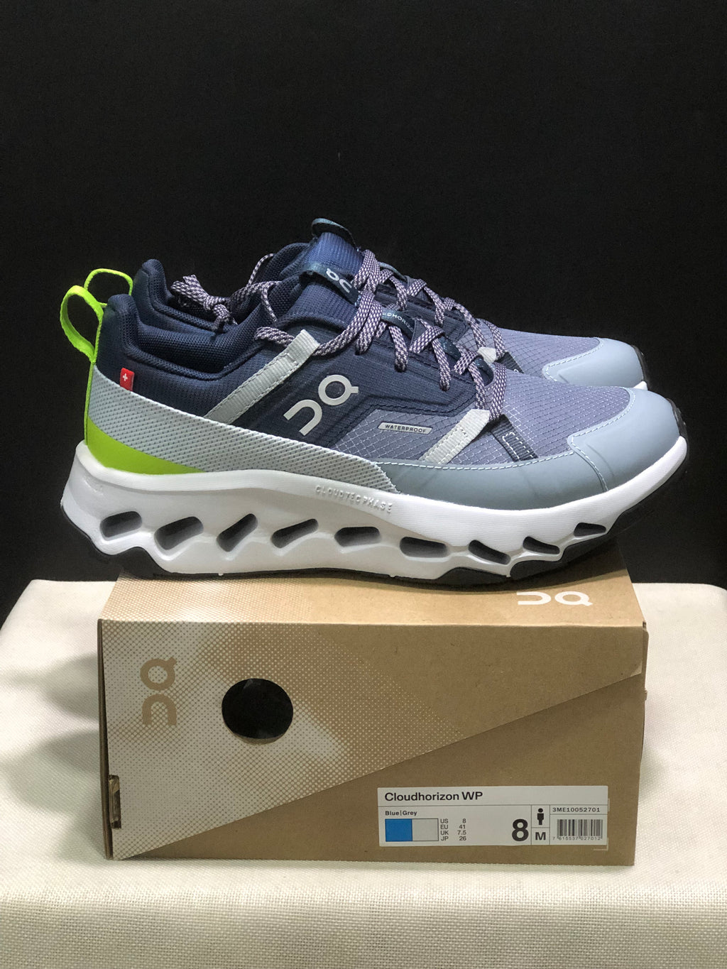 On Running Cloudhorizon Comfortable Hiking Shoes Blue/Grey