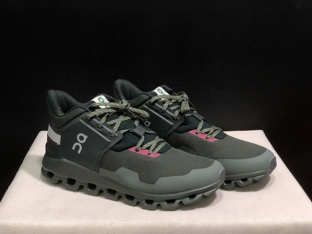 On Running Cloud Hi Edge Outdoor Training Running Shoes Dark Green
