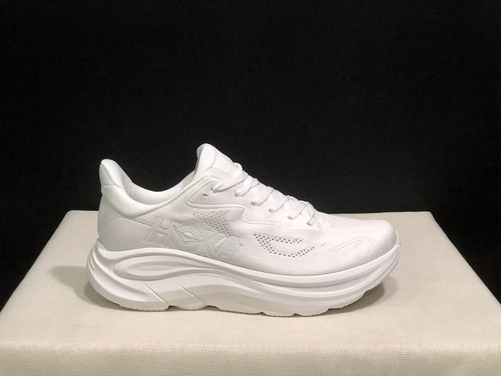 Hoka One One Clifton 10 White Fashion Shoes Sneakers