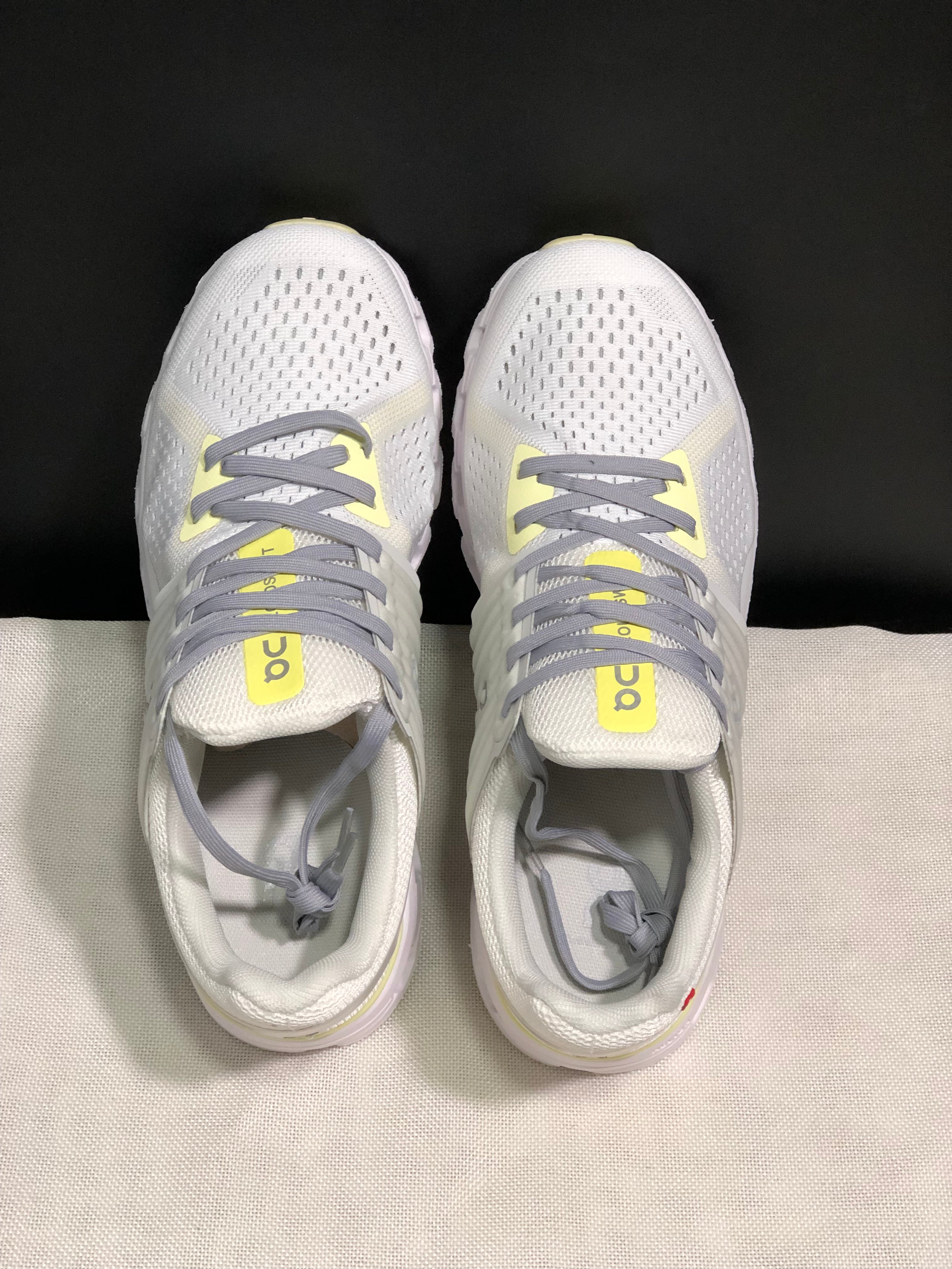 On Running Cloudswift Cushioning Running Shoes Ivory White/Milky Yellow