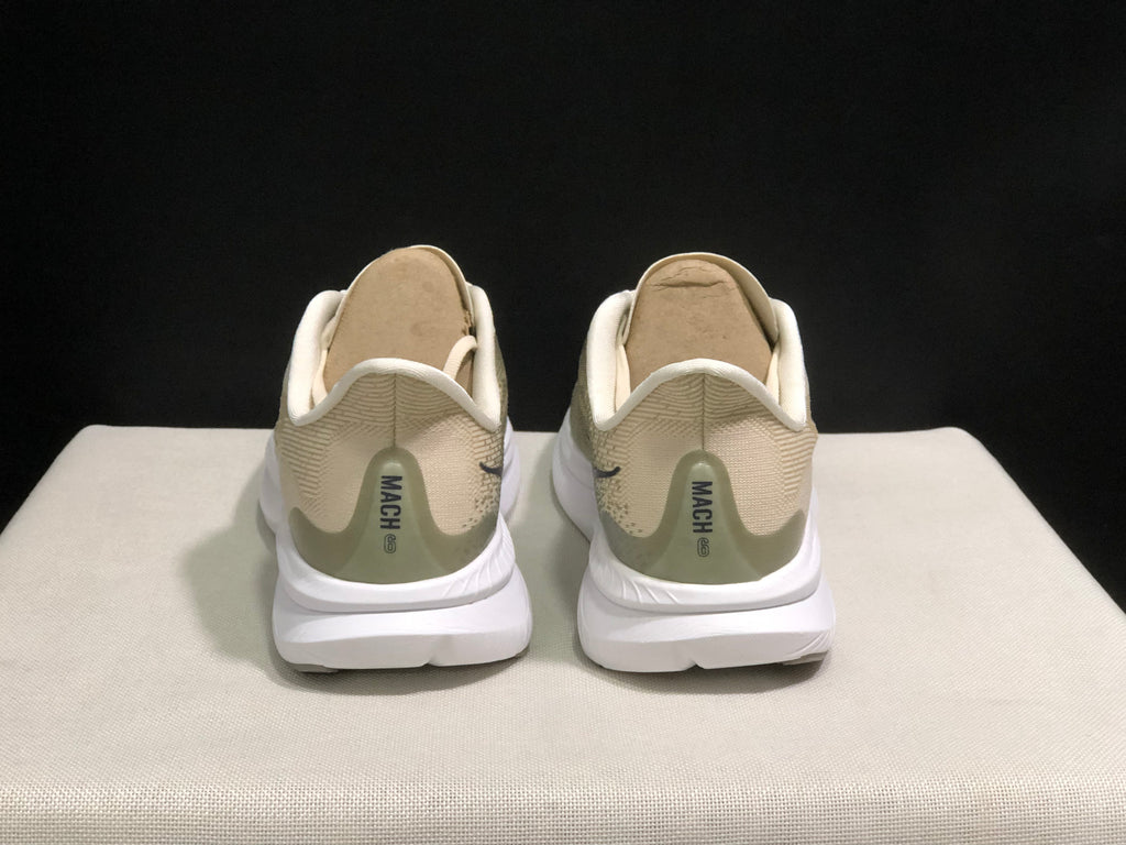 Hoka One One Mach 6 Wear-resistant Breathable Low-top Running Shoes Sneakers Beige