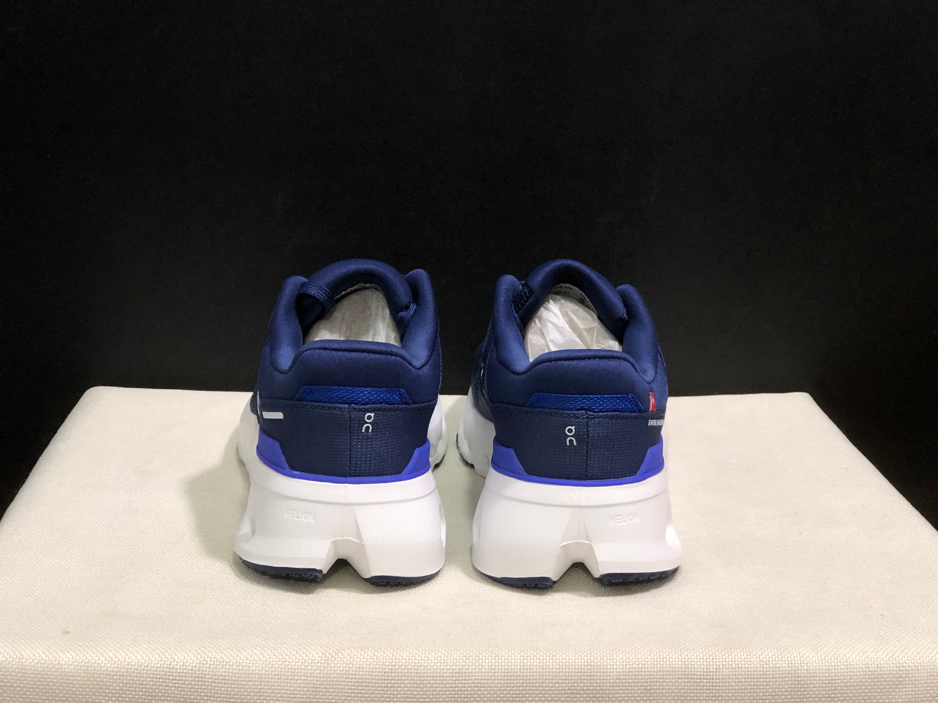 On Running Cloudrunner 2 Mesh Breathable Running Shoes Dark Blue/White