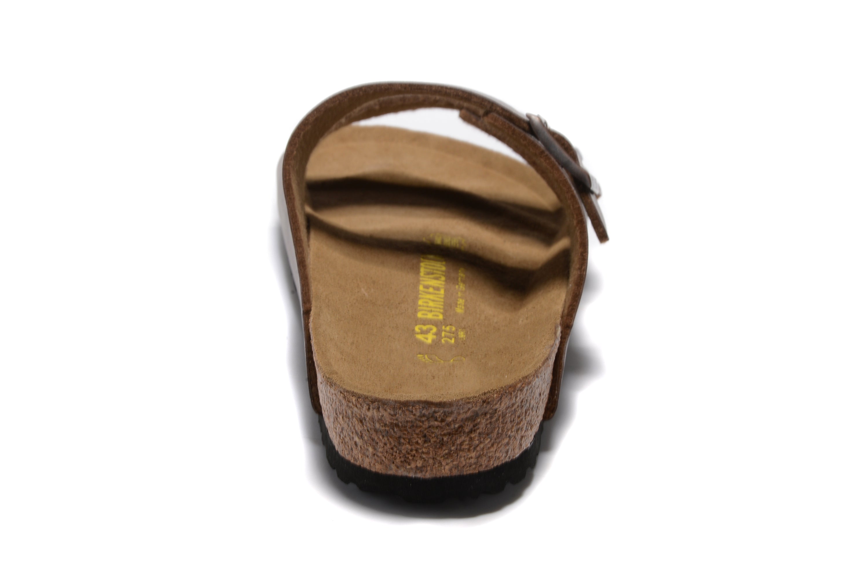 Birkenstock Arizona Dark Brown Two Buckle Leather Sandal