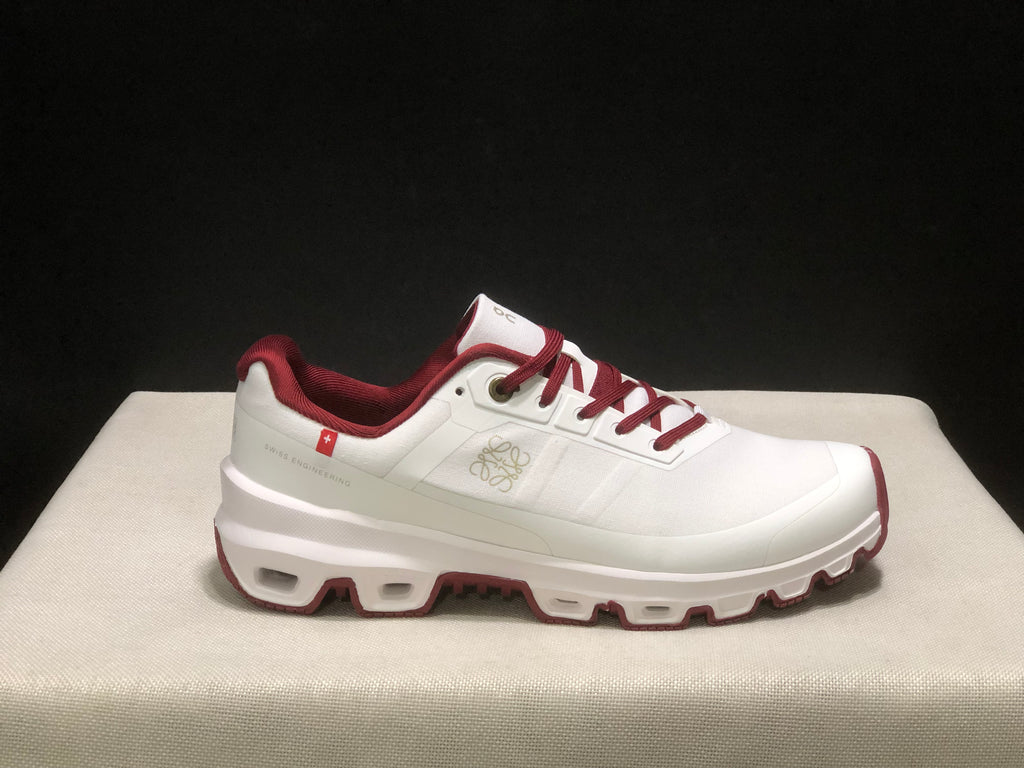 LOEWE x On Running Cloudventure 2.0 White/Red Running Shoes Co-Signed Edition