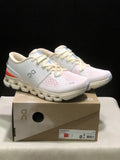 On Running Cloud X4 Comfortable Running Shoes Ivory/Flame